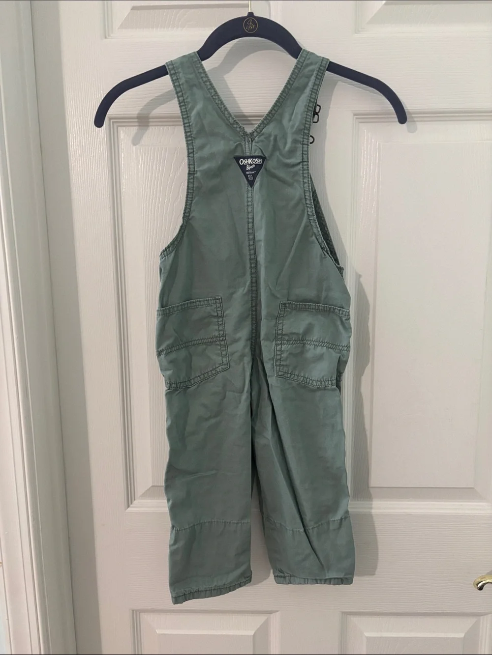 OshKosh B'gosh Light Green Kids Overalls
